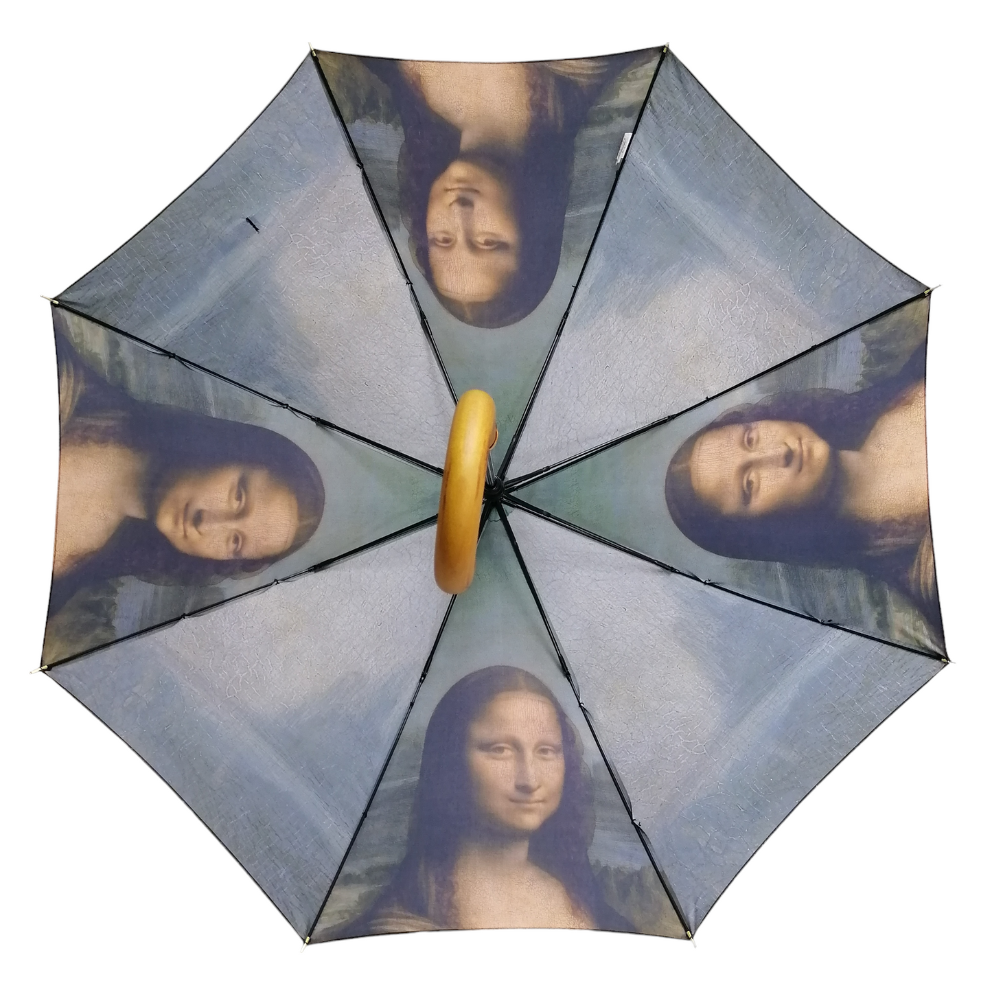 StormKing Art De Vinci Mona Lisa Classic Stick Umbrella by Soake
