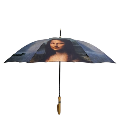 StormKing Art De Vinci Mona Lisa Classic Stick Umbrella by Soake