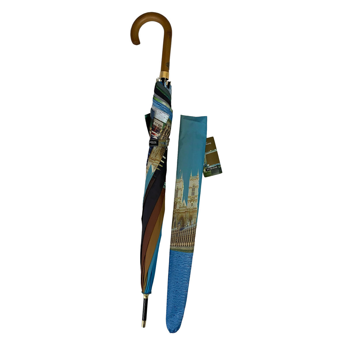 StormKing Classic City Collection London City Scene Umbrellas by Soake Limited