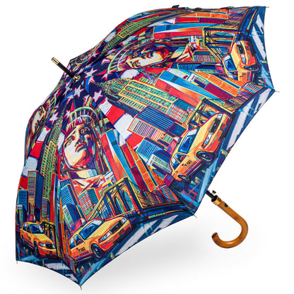 StormKing Classic City Collection New York Colour Umbrella by Soake