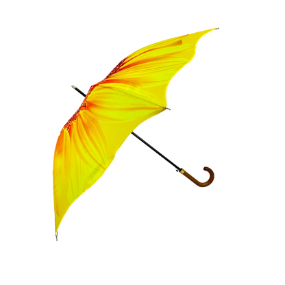 StormKing Floral Sunflower Classic Stick Umbrella