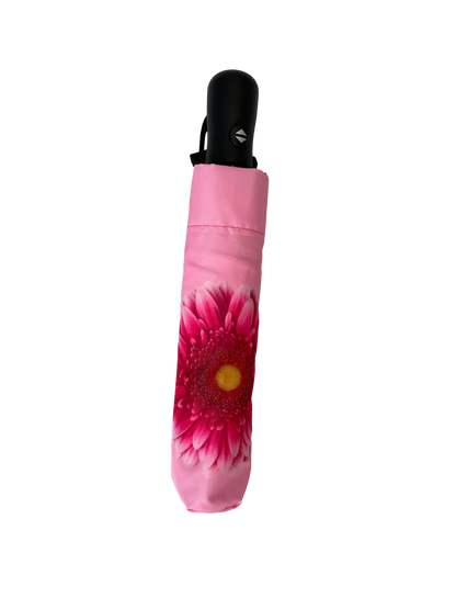 StormKing Folding Floral Umbrella Gerbera Daisy