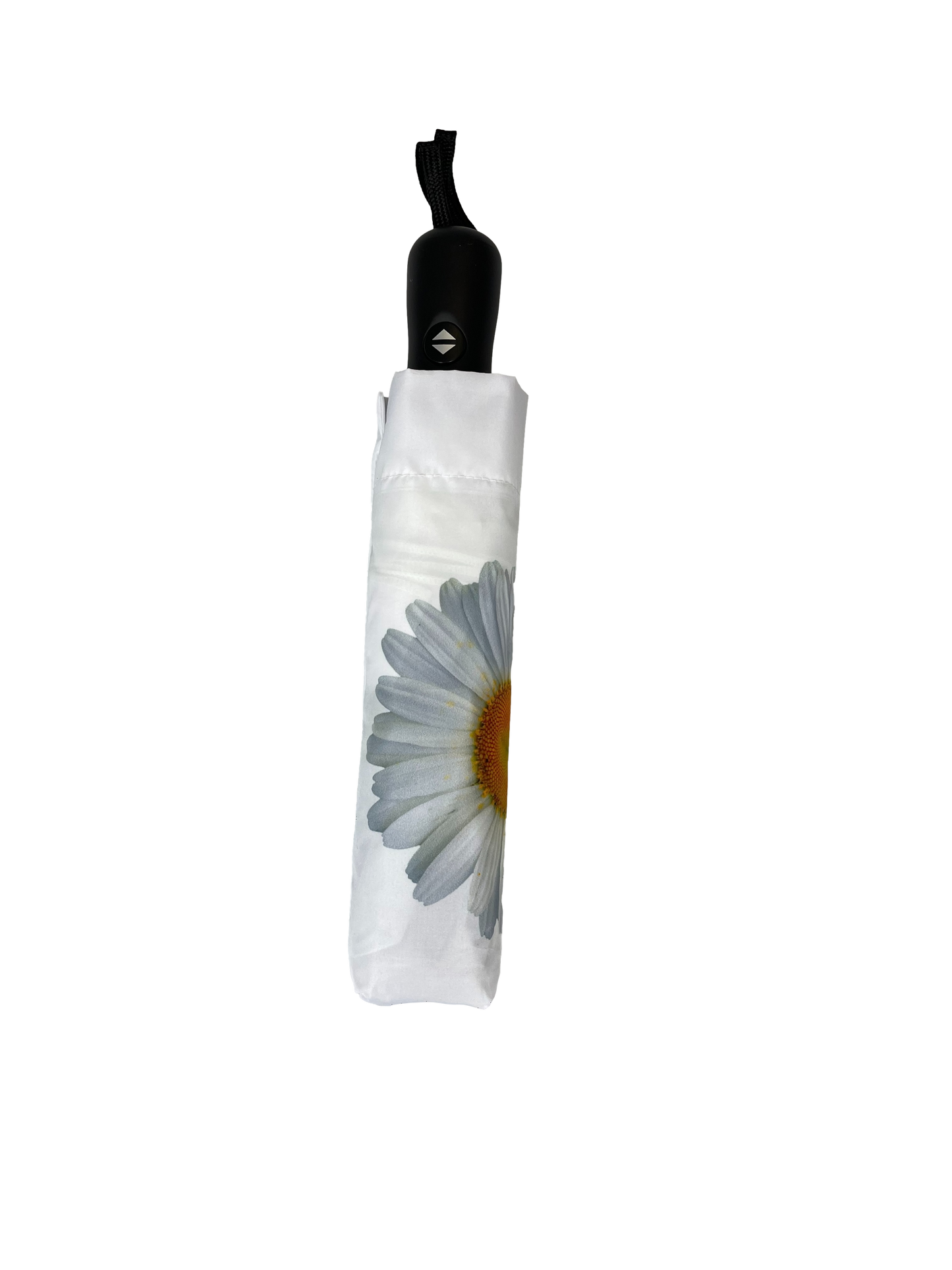 StormKing Folding Floral Umbrella White Daisy