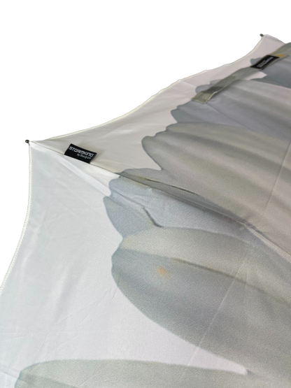 StormKing Folding Floral Umbrella White Daisy