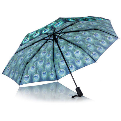StormKing Folding Nature Umbrella Peacock by Soake