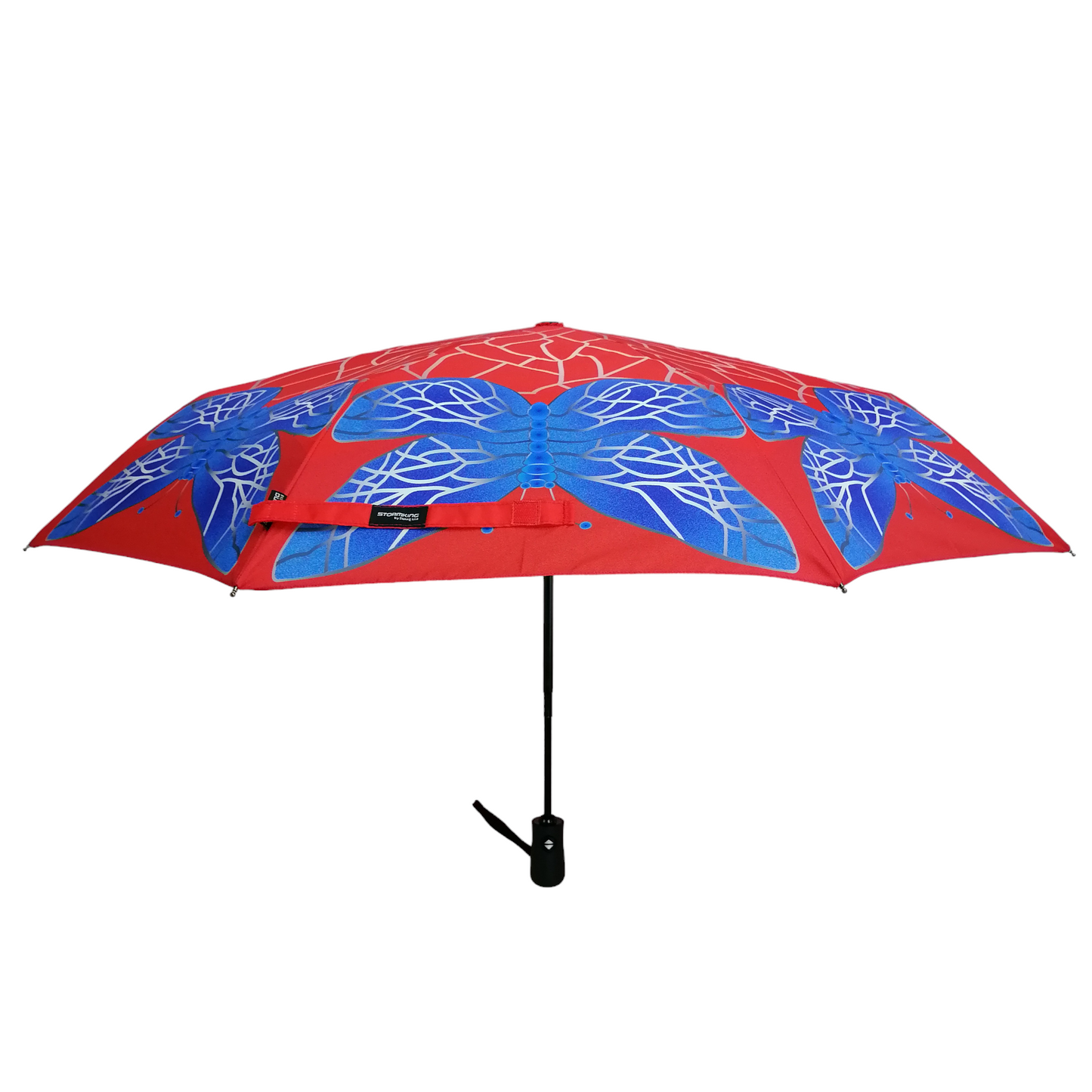 StormKing Folding Nature Umbrella Stained Glass Butterfly