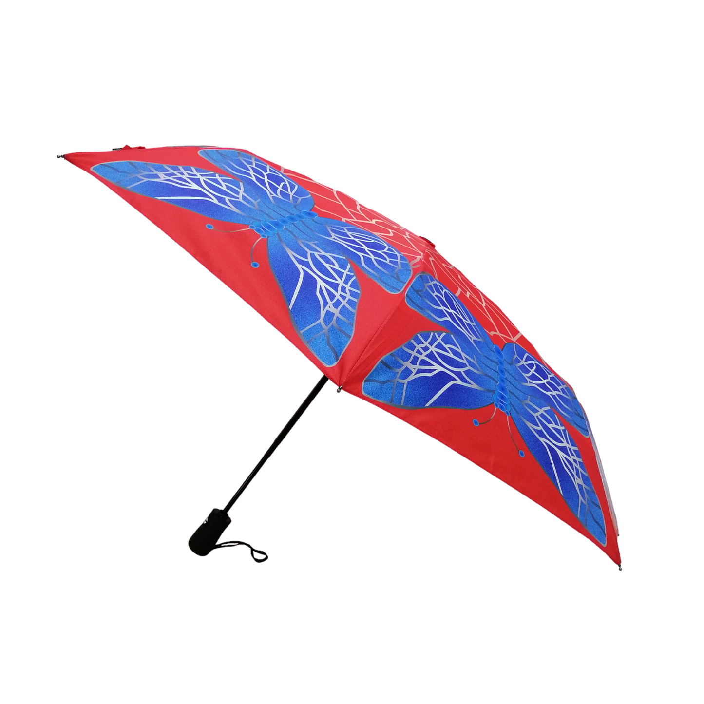 StormKing Folding Nature Umbrella Stained Glass Butterfly