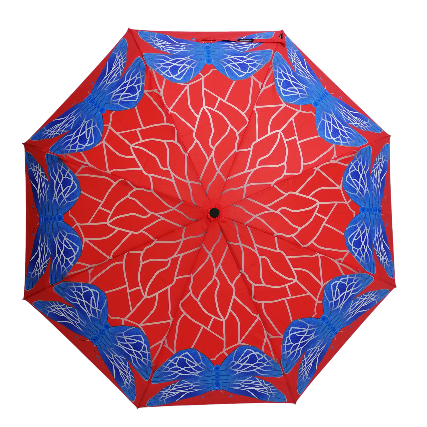 StormKing Folding Nature Umbrella Stained Glass Butterfly